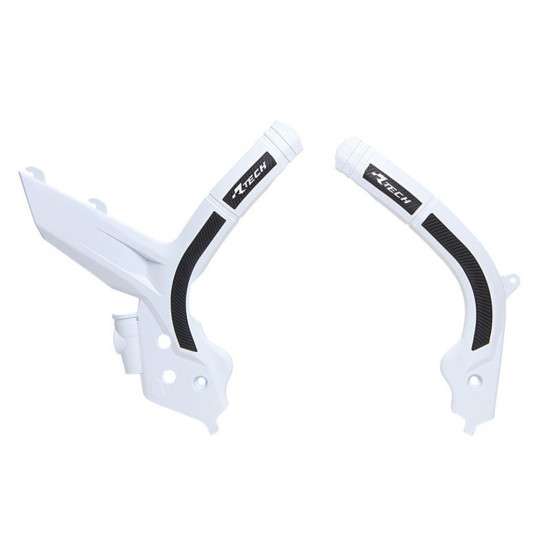 RACETECH (RTECH) FRAME GUARDS (SET) BI-MATERIAL SUPER GRIP KTM SX 125 / 150 / 250 '19-21, SXF 250 / 350 / 450 '19-21, SX