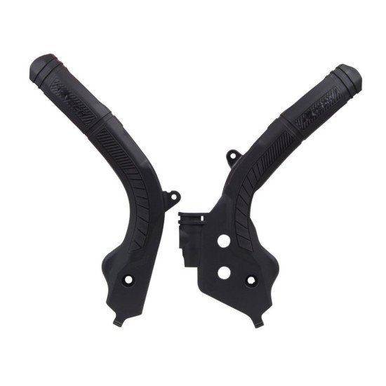 RACETECH (RTECH) FRAME GUARDS (SET) BI-MATERIAL SUPER GRIP KTM SX 125 / 150 '16-18, SX 250 '17-18, EXC / EXCF 250 / 350 