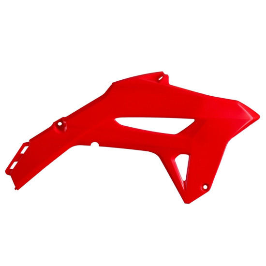 POLISPORT RADIATORIAUS APSAUGOS (KOMPLEKTAS) HONDA CRF 250R '22-'24 CRF 450R '21-'24 RAUDONOS