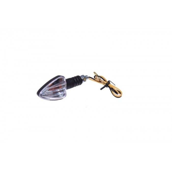 Universal turn, black, white glass