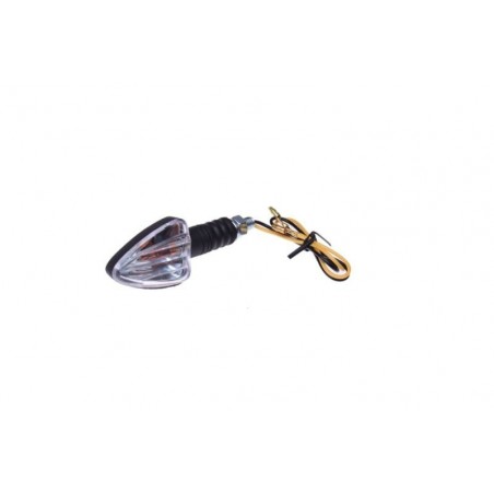 Universal turn, black, white glass