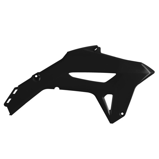 POLISPORT RADIATORIAUS APSAUGOS (KOMPLEKTAS) HONDA CRF 250R '22-'24 CRF 450R '21-'24 JUODOS