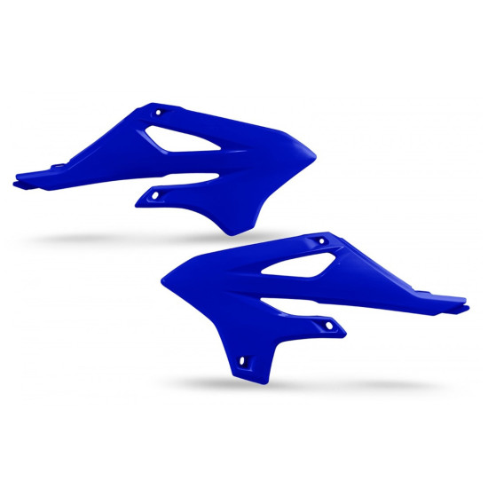 POLISPORT RADIATOR GUARDS YAMAHA YZ 85 '22-'26 BLUE SET