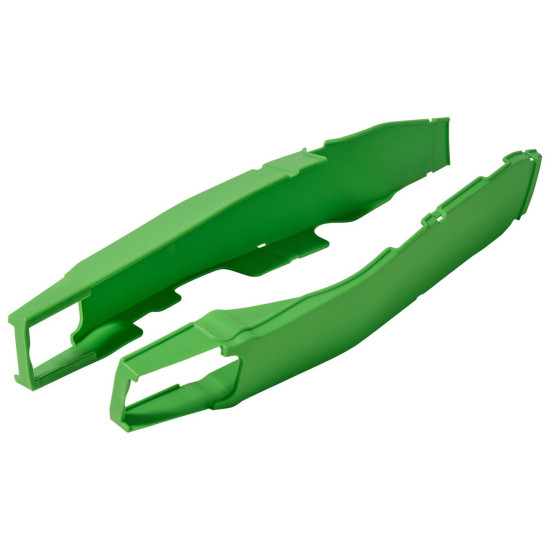 POLISPORT SWINGARM GUARD (SET) KAWASAKI KX 250F '12-'16 KX 450F '12-'15 GREEN
