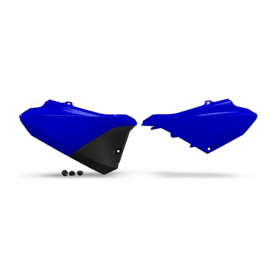 POLISPORT REAR SIDE COVERS YAMAHA YZ 85 '22-'26 BLUE (OEM) (SET)