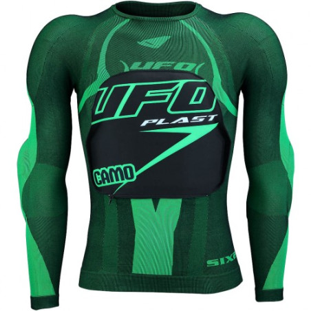 UFO krūtinės apsauga CAMO UNDERSHIRT spalva žalia/juoda dydis S/M