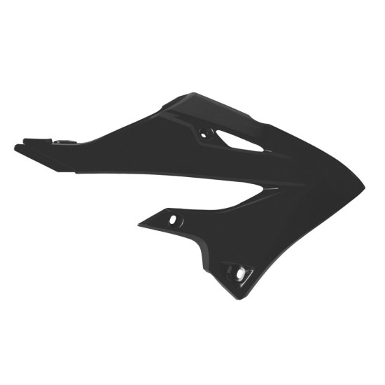 POLISPORT RADIATORIAUS APSAUGOS (KOMPLEKTAS) YAMAHA YZ 125 / 250 '22-'26 JUODOS