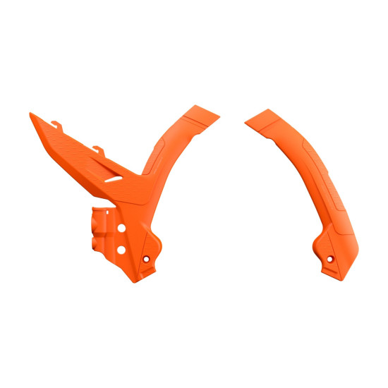 POLISPORT RĖMO APSAUGOS (KOMPLEKTAS) KTM SX / SX-F / XC / XC-F '23-'26 EXC / EXC-F '24-'26 ORANŽINĖS