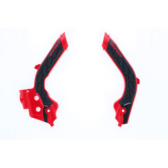 ACERBIS X-GRIP FRAME GUARDS HUSQVARNA FC / TC '19-'22, FE / TE '20-'23, GAS GAS EC / EC-F / MC / MC-F '21-'23 COLOR RED 