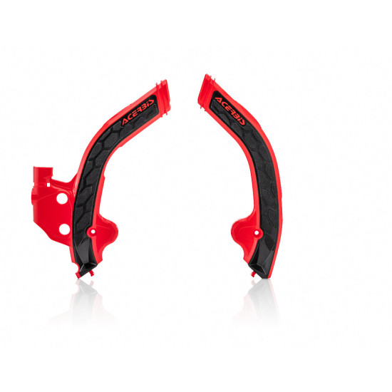 ACERBIS X-GRIP FRAME GUARDS BETA RR '20-'24 RED/BLACK