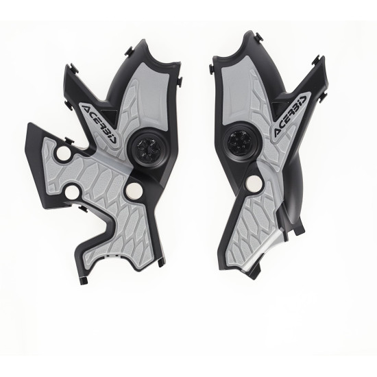 ACERBIS X-GRIP FRAME GUARDS YAMAHA TENERRE 700 '19-'24 COLOR BLACK / GREY