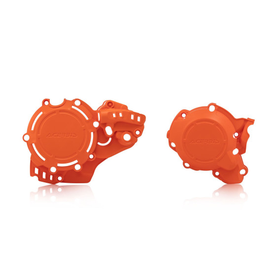ACERBIS ENGINE COVERS (CLUTCH AND ALTERNATOR COVER GUARD) X-POWER KTM SX 250 '19-'22, EXC 250 / 300 '20-'23, HUSQVARNA T