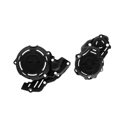 ACERBIS ENGINE GUARDS (CLUTCH AND ALTERNATOR COVER / COVER GUARD) X-POWER GAS-GAS EC-F 250 / 350 '24-'25, HUSQVARNA FE 2