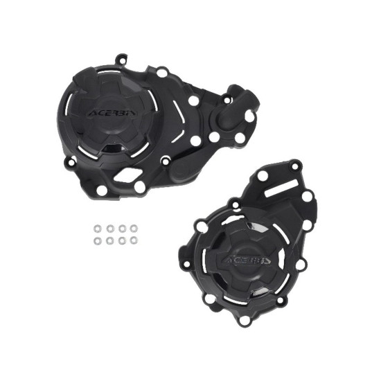 ACERBIS ENGINE COVER (CLUTCH AND ALTERNATOR COVER/COVER) X-POWER CF MOTO 450 MT 24-25 BLACK