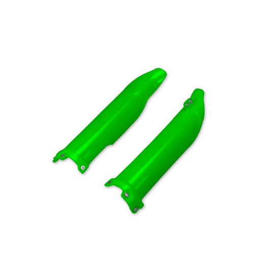 UFO PRIEKINIŲ AMORTIZATORIŲ DANGTELIAI KAWASAKI KXF 250 '09-'26, KXF 450 '09-'26, ŽALI