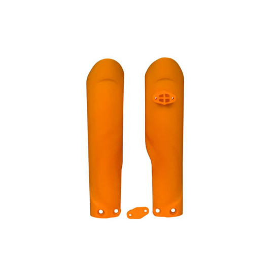 RACETECH (RTECH) šakių dangteliai / amortizatoriai KTM SX 85 '18-'25 ORANŽINĖ