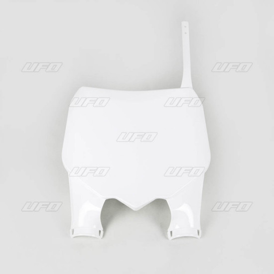 UFO NUMBER PLATE HONDA CRF 250R / RX '10-'13 WHITE