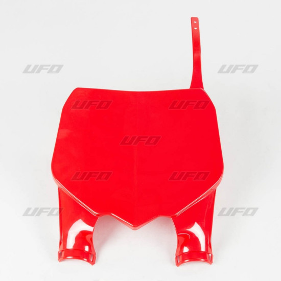 UFO NUMBER PLATE HONDA CRF 250R / RX '10-'13 RED