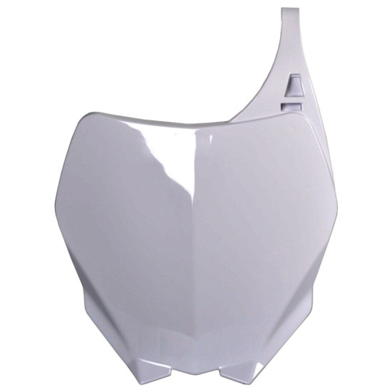 POLISPORT NUMBER BOX (PLASTRON) YAMAHA YZ 125 / 250 '06-'14 YZ 250F '06-'09 YZ 450F '06-'09 COLOR WHITE