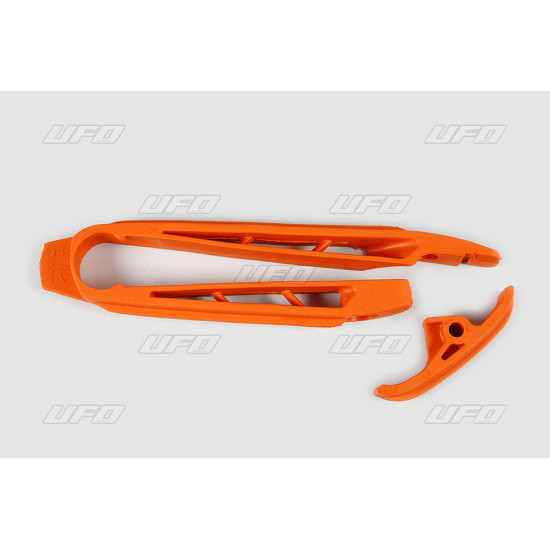 UFO GRANDINĖS SLYDINTUVAS (MAŽAS IR DIDELIS) KTM SX / SXF '07-'10, EXC '08-'11 ORANŽINIS