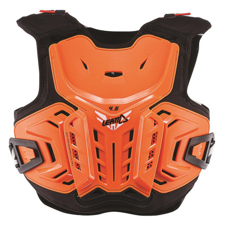LEATT (2022/2023) chest protector CHEST PROTECTOR 4.5 JUNIOR (children) color orange/white (147-159 cm)