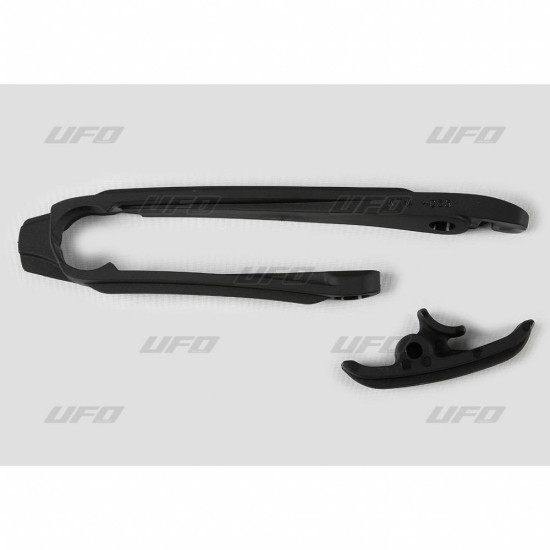 UFO CHAIN SLIDE (SMALL AND LARGE) KTM EXC / EXCF TPI '12-'23, BLACK
