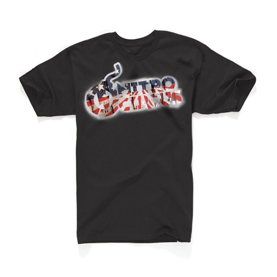 ALPINESTARS T-SHIRT NITRO CIRCUS CLASSIC SPRAY color black size M