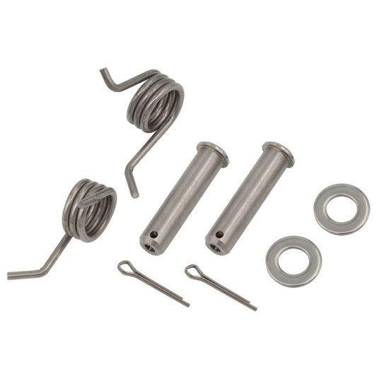 PSYCHIC FOOTREST MOUNTING KIT (PIVOTS, SPRINGS, WASHERS LOCKS) SUZUKI RM-Z 250/450 '10-'22, RMX 450Z '10-'19