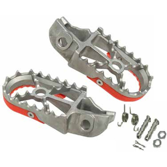 BUZZETTI FOOTRESTS PEGS KTM SX 85 '18-'22 SX / SXF 125 / 250 / 350 / 450 '16-'22 HUSQVARNA TC 85 '18-'22 TC 125 '16-'22 