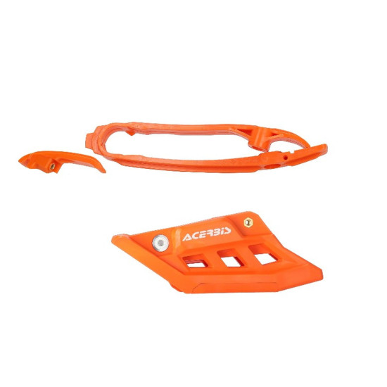 ACERBIS GRANDINĖS VADOVAS + VADOVAS KTM SX 85 25-26, HUSQVARNA TC 85 25-26, GAS GAS MC 85 25-'26 ORANŽINĖ