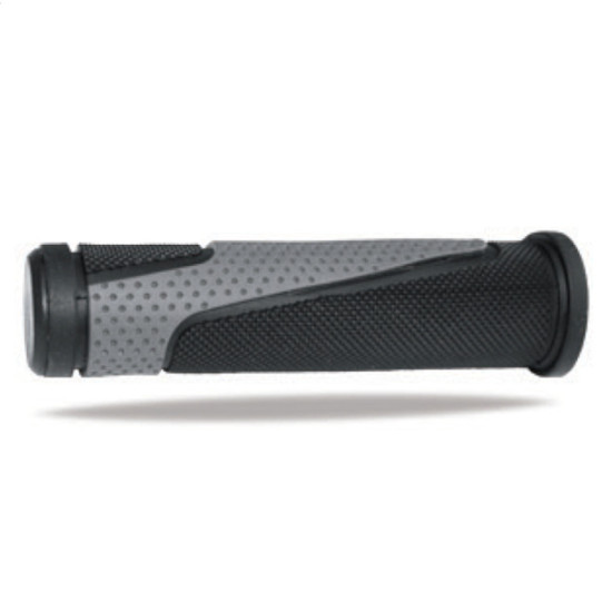 PROGRIP GRIPS PG807 ATV / JET SKI / MTB (22+22MM, LENGTH 125MM) COLOUR BLACK GREY (TWO-COMPONENT) (807-171)