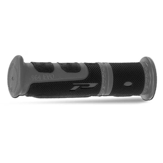 PROGRIP GRIPS PG964 ATV / JET SKI / MTB (22+22MM, LENGTH 120 MM) COLOR GREY / BLACK (964-187) (PG964 / 4)
