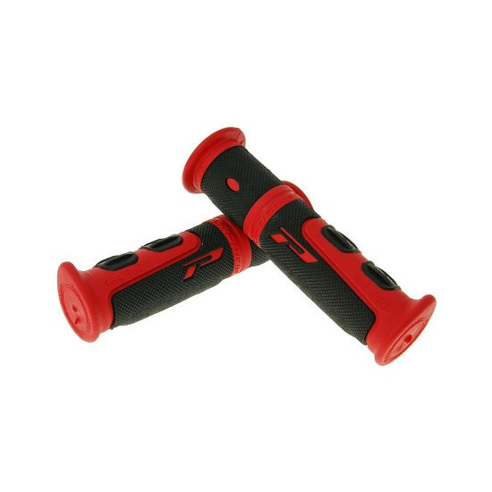 PROGRIP GRIPS PG964 ATV / JET SKI / MTB (22+22MM, LENGTH 120 MM) COLOR RED / BLACK (964-149) (PG964 / 3)