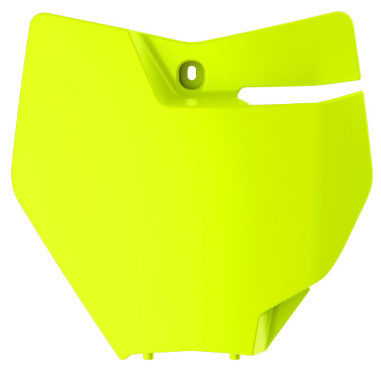 POLISPORT NUMBER BOX (PLASTRON) KTM SX / SX-F 125 / 150 / 200 / 250 / 350 / 450 / 505 '16-'18 COLOR FLUO YELLOW