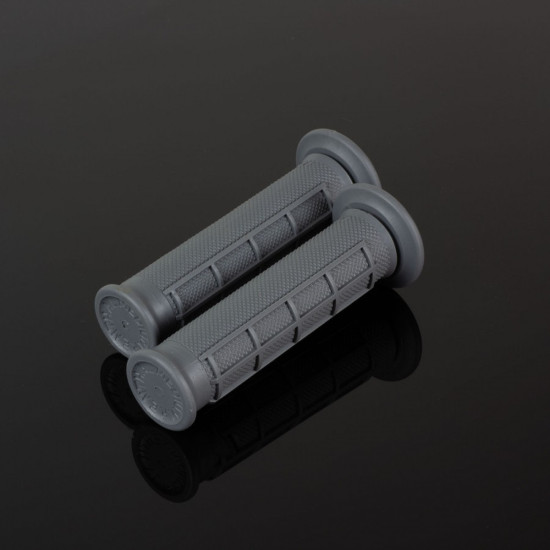 RENTHAL ATV GRIPS SINGLE COMPOUND DIAMOND MEDIUM, COLOR GRAY