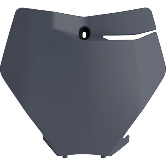 POLISPORT NUMBER BOX (PLASTRON) KTM SX / SX-F 125 / 150 / 200 / 250 / 350 / 450 COLOR NARDO GREY