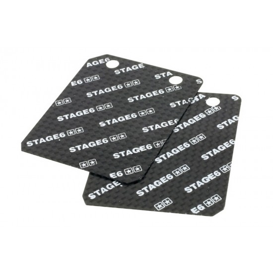 Stage6 FKM Viton 45° 0.30mm carbon Piaggio / Gilera valve leaflets