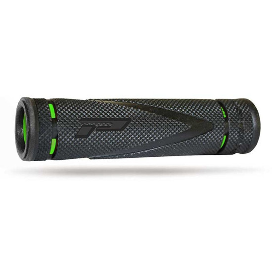 PROGRIP RANKENĖLĖS PG838 ATV (22+22 MM, ILGIS 125 MM) JUODA / ŽALIA (DVIEJŲ KOMPONENTŲ) (838-SA-198 838-198 SA)