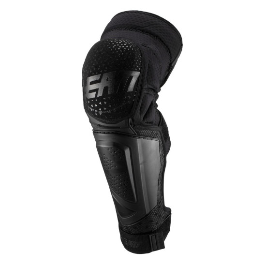 LEATT (2022/2023) knee protectors 3DF HYBRID EXT KNEE AND SHIN GUARD BLACK color black size L/XL