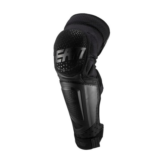 LEATT (2022/2023) knee protectors 3DF HYBRID EXT KNEE AND SHIN GUARD BLACK color black size XXL