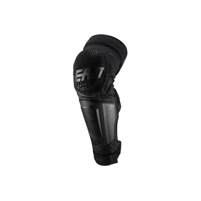 LEATT (2022/2023) knee protectors 3DF HYBRID EXT KNEE AND SHIN GUARD BLACK color black size XXL