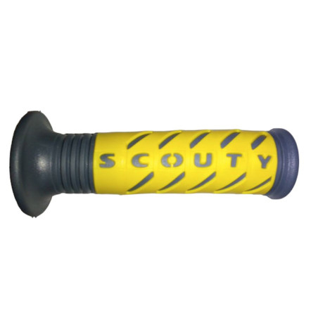 ARIETE SALE 10699-GGI SCOUTY GRIPPERS (120MM) WITHOUT HOLE YELLOW/GRAY