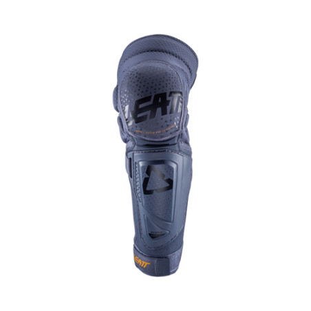 LEATT (2022/2023) kelienių apsaugos 3DF HYBRID EXT KNEE AND SHIN GUARD FLINT spalva pilka dydis L/XL