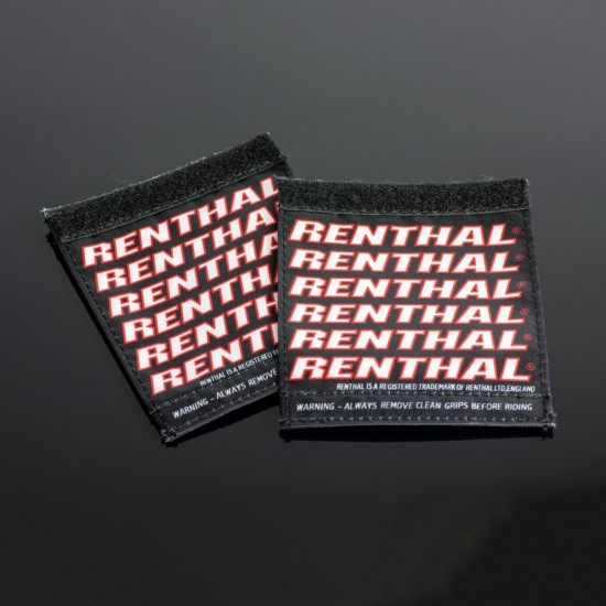 RENTHAL CLEAN GRIPS SERVICE COVERS RED/BLACK