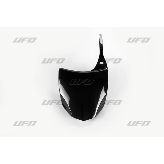 UFO NUMBER PLATE KAWASAKI KXF 250 '09-'12, KXF 450 '09-'12 BLACK - REPLACES KA04707001