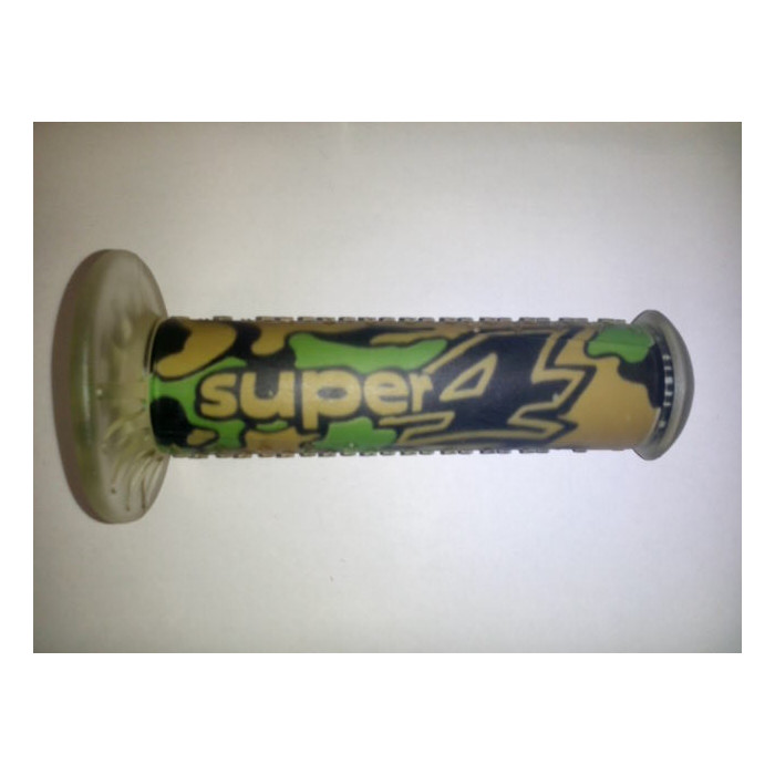 HARRI'S SALE GRIPS 01691 / L-MI SUPER 4 CAMUFLAGE (130MM / 22MM) WITHOUT HOLE COLOR GREEN / BROWN