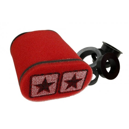 Stage6 Double Layer Racing 28 / 35 / 42 / 45 / 49 / 55mm red sports air filter