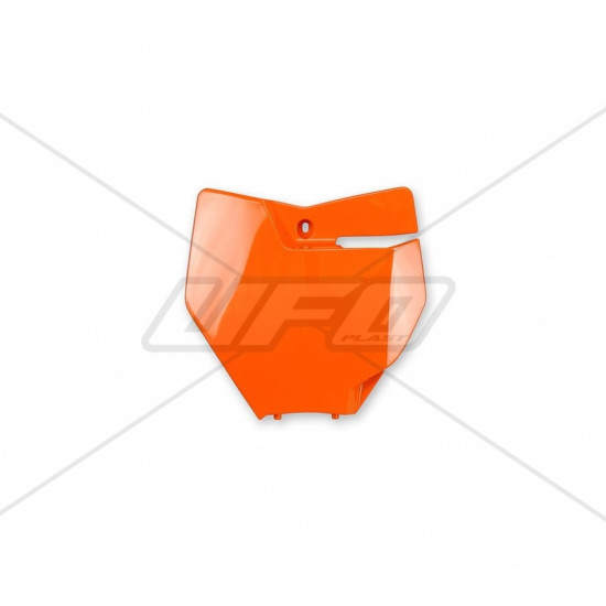 UFO VALSTYBINIS NUMERIO ŽENKLAS KTM SX / SXF '16-'18 (IŠSKYRUS SX 250 '16) ORANŽINĖS SPALVOS