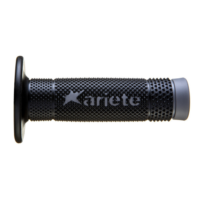 ARIETE OFF ROAD GRIPS VULCAN WITHOUT HOLE (115 MM) COLOUR BLACK GREY (12)