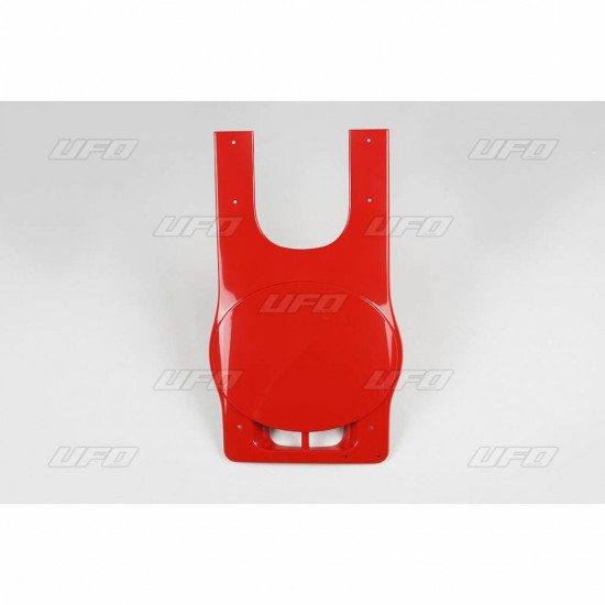 UFO VINTAGE STARTING NUMBER PLATE BETA 250-500 '79-'82, BETA 125 '79-'80, TGM, ACCOSSATO, RED